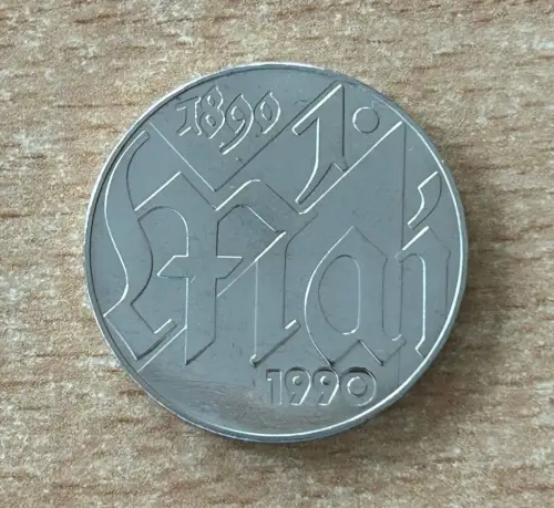 DDR 10 Mark 1. Mai 1990 Gedenkmünze