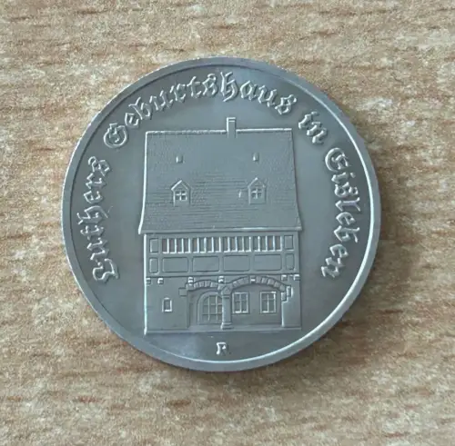 DDR 5 Mark 1983 Luthers Geburtshaus im Eisleben