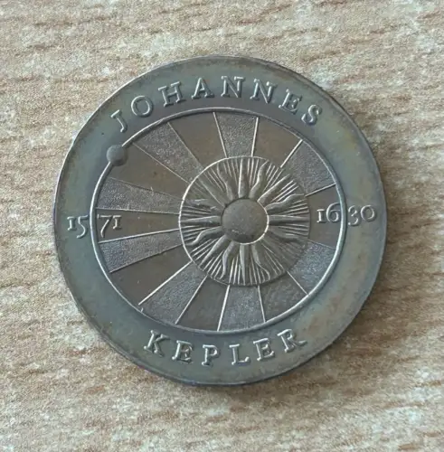 DDR 5 Mark 1971 Johannes Kepler Gedenkmünze