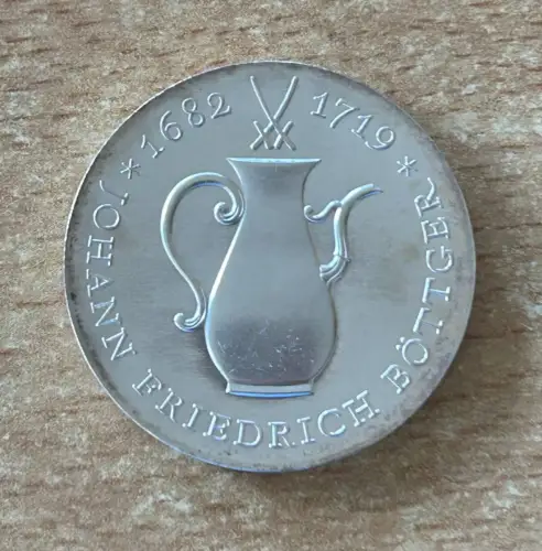 DDR 10 Mark 1969 Johann Friedrich Böttger Silber Gedenkmünze