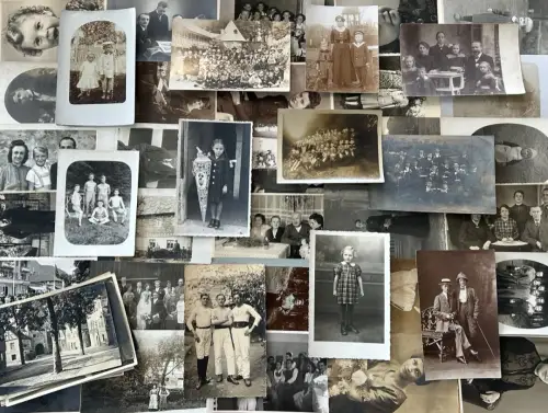 Lot / Konvolut 50 Original Privat Fotos vor 1945