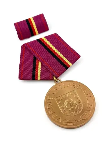 DDR Verdienstmedaille der Zivilverteidung in Bronze