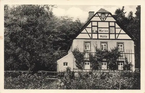 AK Seifersbach Gasthaus Marien Mühle Sachsen 1940 gelaufen Postkarte