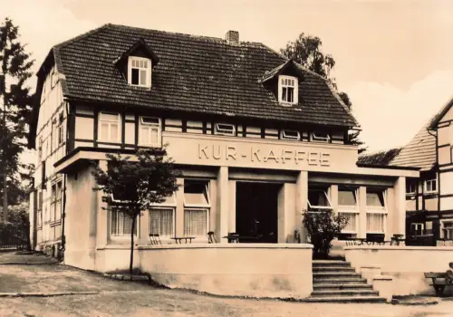 DDR AK Sülzhayn Südharz Kurort Kur Kaffee Thüringen ungelaufen Postkarte