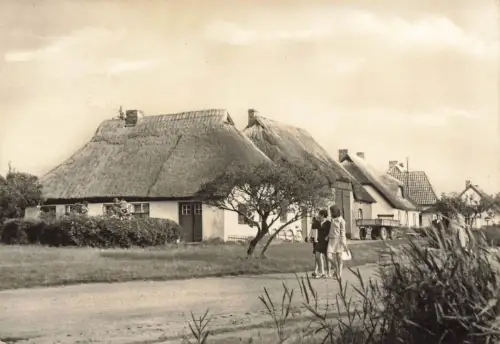 DDR AK Vitte Hiddensee Mecklenburg-Vorpommern 1975 gelaufen Postkarte