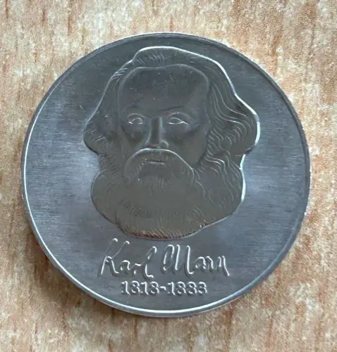 DDR Münze 20 Mark 1983 Karl Marx Gedenkmünze