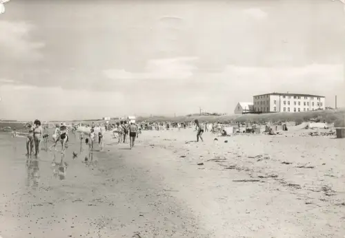 DDR AK Ostseebad Dierhagen Strandleben Mecklenburg-Vorpommern Postkarte