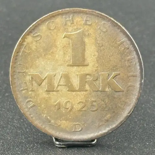 1 Mark 1925 D Weimarer Republik