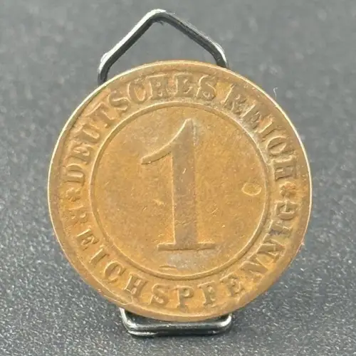 1 Reichspfennig 1925 D Weimarer Republik