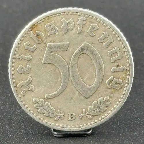 50 Reichspfennig 1940 B Drittes Reich