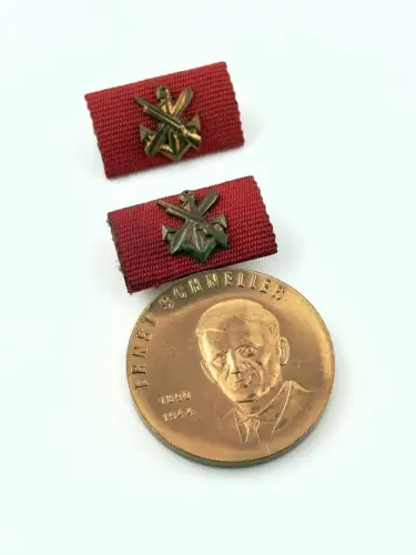 DDR GST Ernst-Schneller-Medaille in Bronze