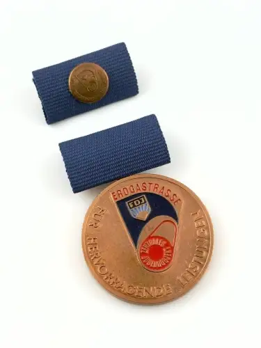 DDR FDJ Für hervorragende Leistungen an der Erdgasstrasse in Bronze