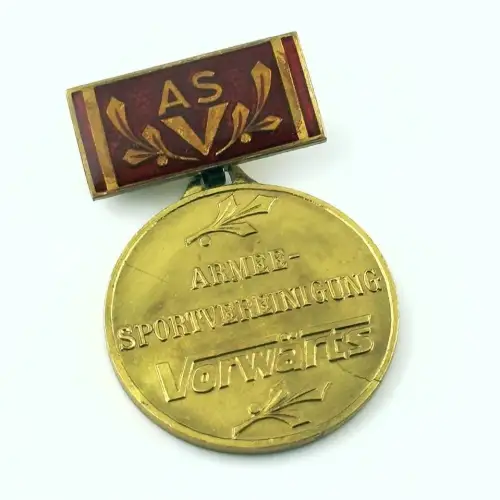 DDR ASV Jubiläumsmedaille XXV Jahre ASV Armeesportvereinigung Vorwärts