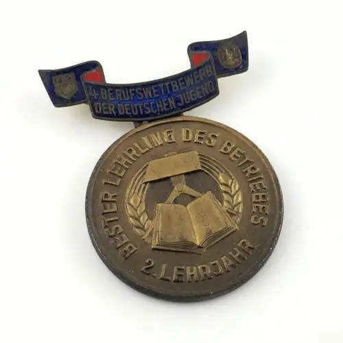 DDR FDJ 4. Berufswettbewerb der Deutschen Jugend 1952 2. Lehrjahr