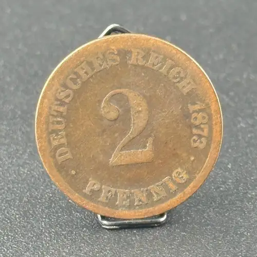 2 Pfennig 1873 D Deutsches Kaiserreich