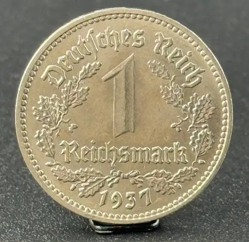 1 Reichsmark 1937 E Drittes Reich