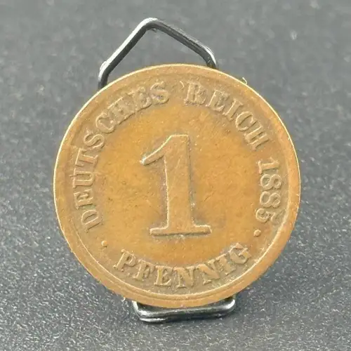 1 Pfennig 1885 J Deutsches Kaiserreich