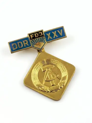 DDR FDJ Medaille FDJ Initiative DDR 25
