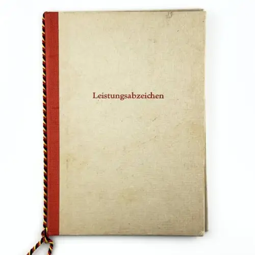 DDR NVA Urkunde Leistungsabzeichen Nationale Volksarmee 1969 Stabswachtmeister