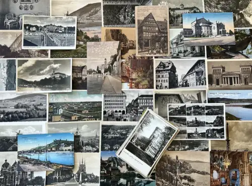 Lot / Konvolut 50 alte AK Postkarten aus Deutschland bis 1945