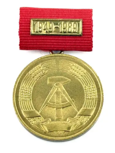 DDR Ehrenmedaille zum 40. Jahrestag der Deutschen Demokratischen Republik