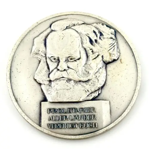 DDR Medaille Karl Marx Bezirksleitung SED Karl-Marx-Stadt