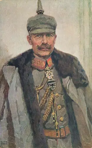 AK 1.WK Deutschlandas oberster Kriegsherr Kaiser Wilhelm II. Patriotika