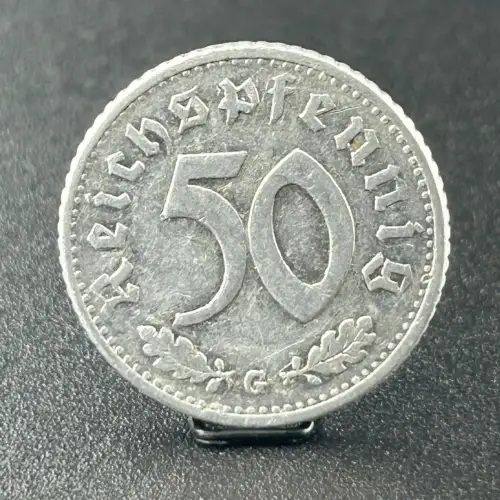 50 Reichspfennig 1939 G Drittes Reich