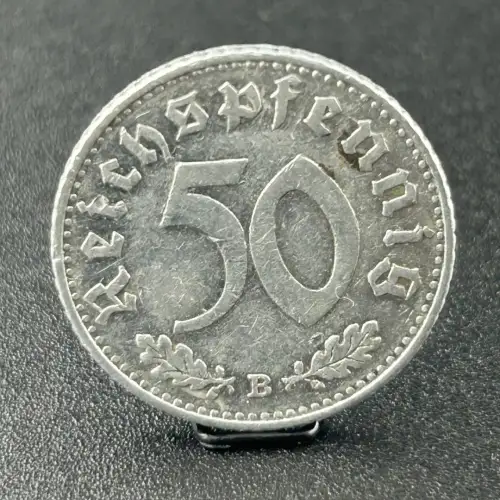 50 Reichspfennig 1939 B Drittes Reich