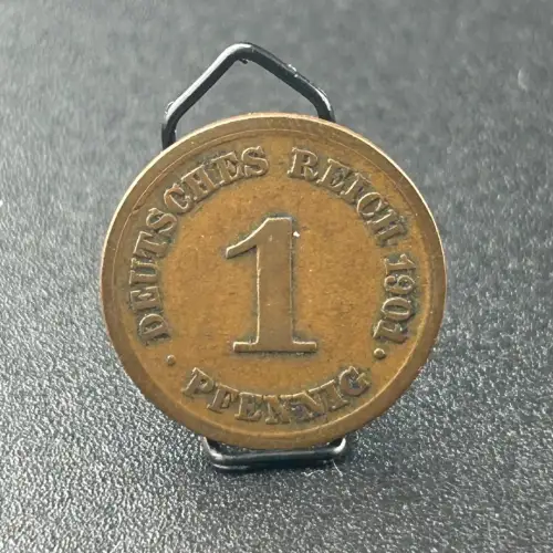 1 Pfennig 1901 E Deutsches Kaiserreich