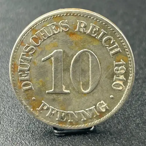 10 Pfennig 1910 E Deutsches Kaiserreich