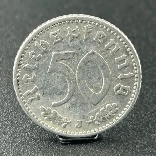 50 Reichspfennig 1939 J Drittes Reich