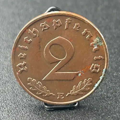 2 Reichspfennig 1940 E Drittes Reich