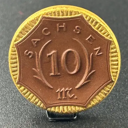 10 Mark 1921 Sachsen Notgeld