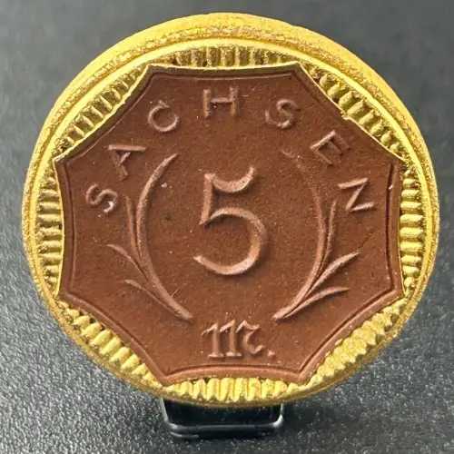 5 Mark 1921 Sachsen Notgeld
