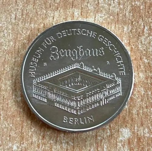 DDR 5 Mark 1990 Zeughaus Berlin Gedenkmünze