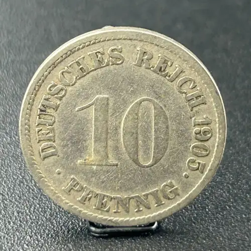 10 Pfennig 1905 G Deutsches Kaiserreich
