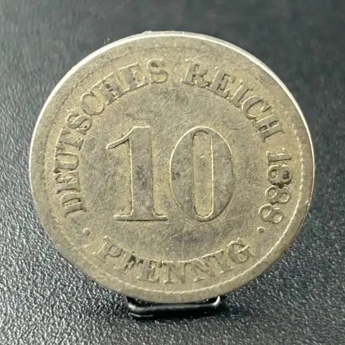 10 Pfennig 1888 J Deutsches Kaiserreich