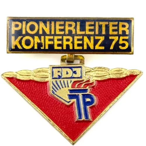 DDR JP Abzeichen Zentrale Pionierleiterkonferenz Berlin 1975