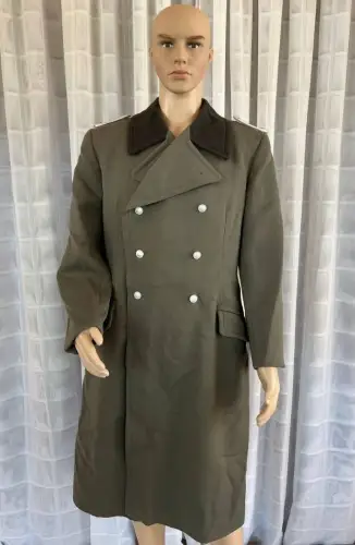 DDR NVA Wintermantel Offizier Leutnant Mot-Schützen Gr. k52 1977