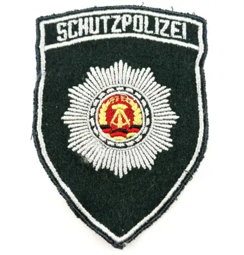DDR MdI VP Schutzpolizei Ärmelabzeichen Aufnäher Stoffabzeichen Volkspolizei