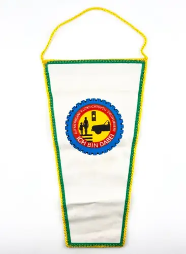 DDR Wimpel Vorbildlicher Kraftfahrer 1979