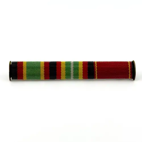 DDR NVA 3er Interimsspange Stoff Treue Dienste und Verdienstmedaille