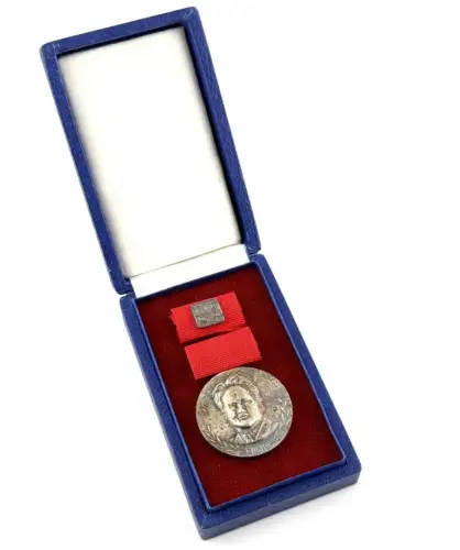 DDR FDGB Fritz-Heckert-Medaille in Silber