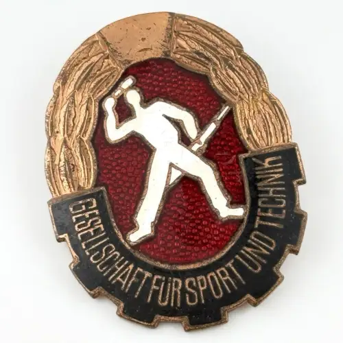 DDR GST Mehrkampfabzeichen Ausgabe 1960 bis 1965 in Bronze