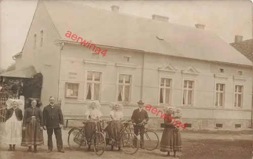 AK Raddusch Schulzen Amt Brandenburg Niederlausitz 1912 Fotokarte