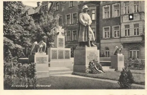 AK Eilenburg Ehrenmal Denkmal Sachsen ungelaufen Postkarte