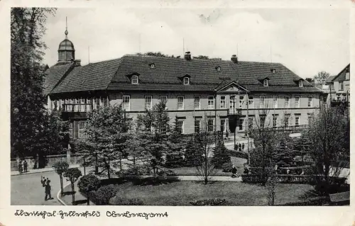 AK Clausthal-Zellerfeld Oberbergamt Niedersachsen 1940 Postkarte