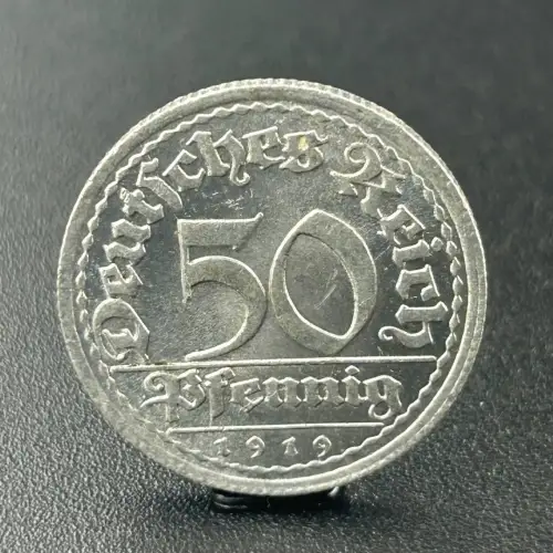 50 Pfennig 1919 E Weimarer Republik