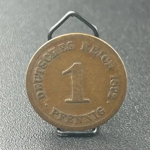 1 Pfennig 1892 G Deutsches Kaiserreich